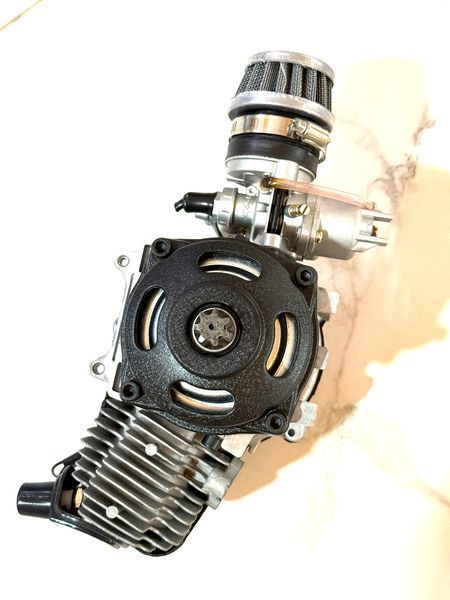 Двигун Pocket Bike квадроцикл ATV 50 кубів ручний стартер 2860691186 фото