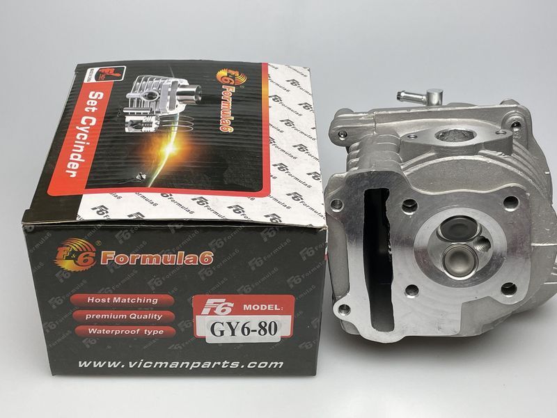 Головка циліндра в складі скутер 4т GY6-50/60/80c А-0177 фото