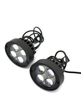 Додаткове світло LED-фара світлодіодне на мотоцикл квадроцикл скутер мопед моторолер (комплект) 2860691197 фото