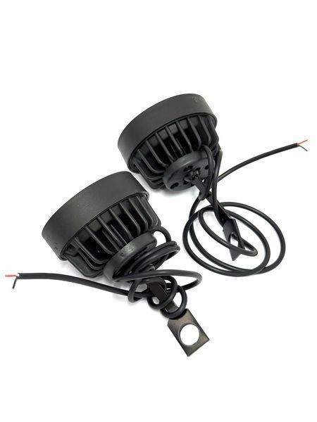 Додаткове світло LED-фара світлодіодне на мотоцикл квадроцикл скутер мопед моторолер (комплект) 2860691197 фото