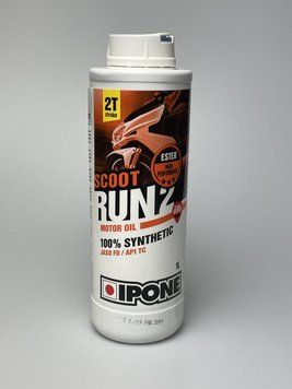Олива моторна 2Т IPONE SCOOT RUN2 із запахом полуниці, синтетика А-0259 фото
