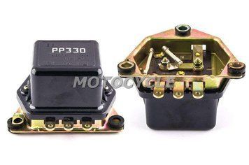 Реле регулятор напруги мотоцикл МТ УРАЛ, Дніпро 12V РР-330 (5 контактів) R-241 фото